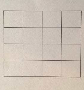 Grid 4 x 4 | OK Math and Reading Lady