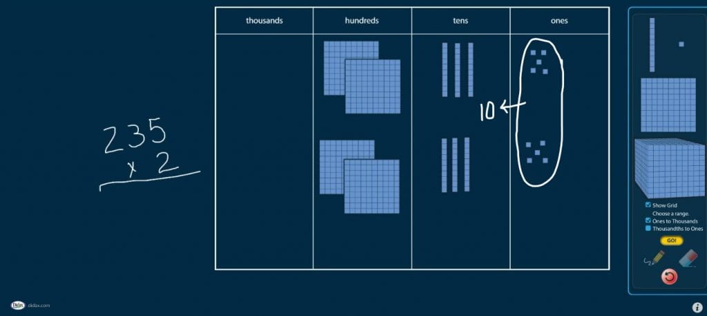 practice place value sections method